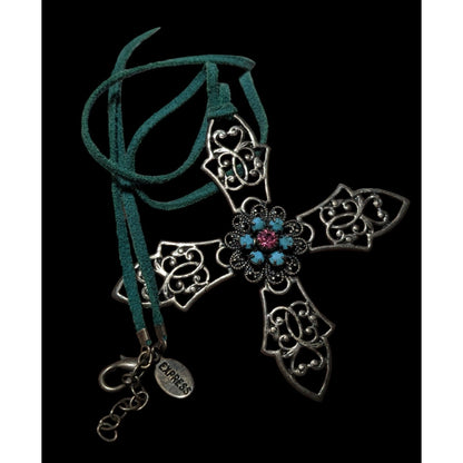 Express Retro Celtic Cross Pendant Necklace