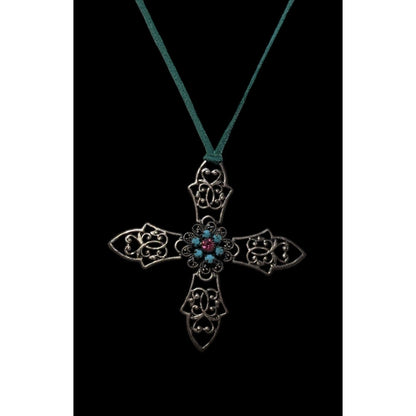 Express Retro Celtic Cross Pendant Necklace