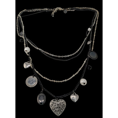 Y2K Victorian Style Express Charm Necklace With Tiny Locket