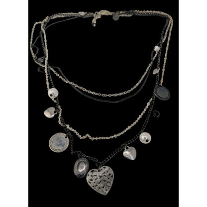 Y2K Victorian Style Express Charm Necklace With Tiny Locket