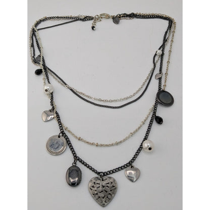 Y2K Victorian Style Express Charm Necklace With Tiny Locket