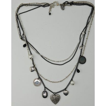 Y2K Victorian Style Express Charm Necklace With Tiny Locket