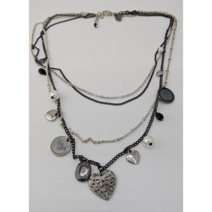 Y2K Victorian Style Express Charm Necklace With Tiny Locket