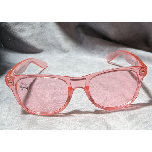 Rainbow OPTX Translucent Rose Sunglasses