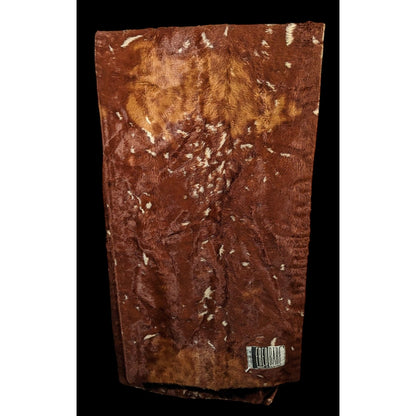 Vintage 80s Fred Bare Brown Faux Fur Scarf Made In England