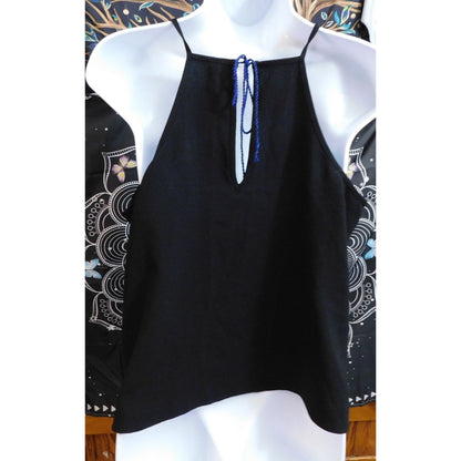 Xhilaration Floral Embroidered Sleeveless Top