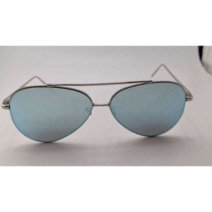 Steve Madden Aviator Sunglasses SM462123 Gold Blue