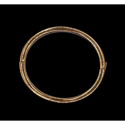 J.Crew Preppy Gold-Tone Hinged Bangle Bracelet