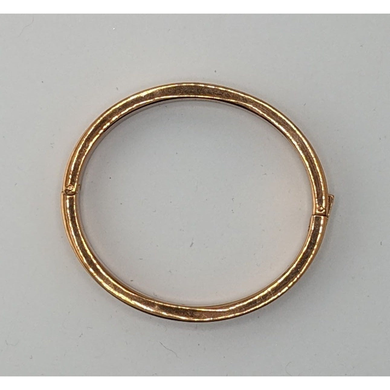 J.Crew Preppy Gold-Tone Hinged Bangle Bracelet