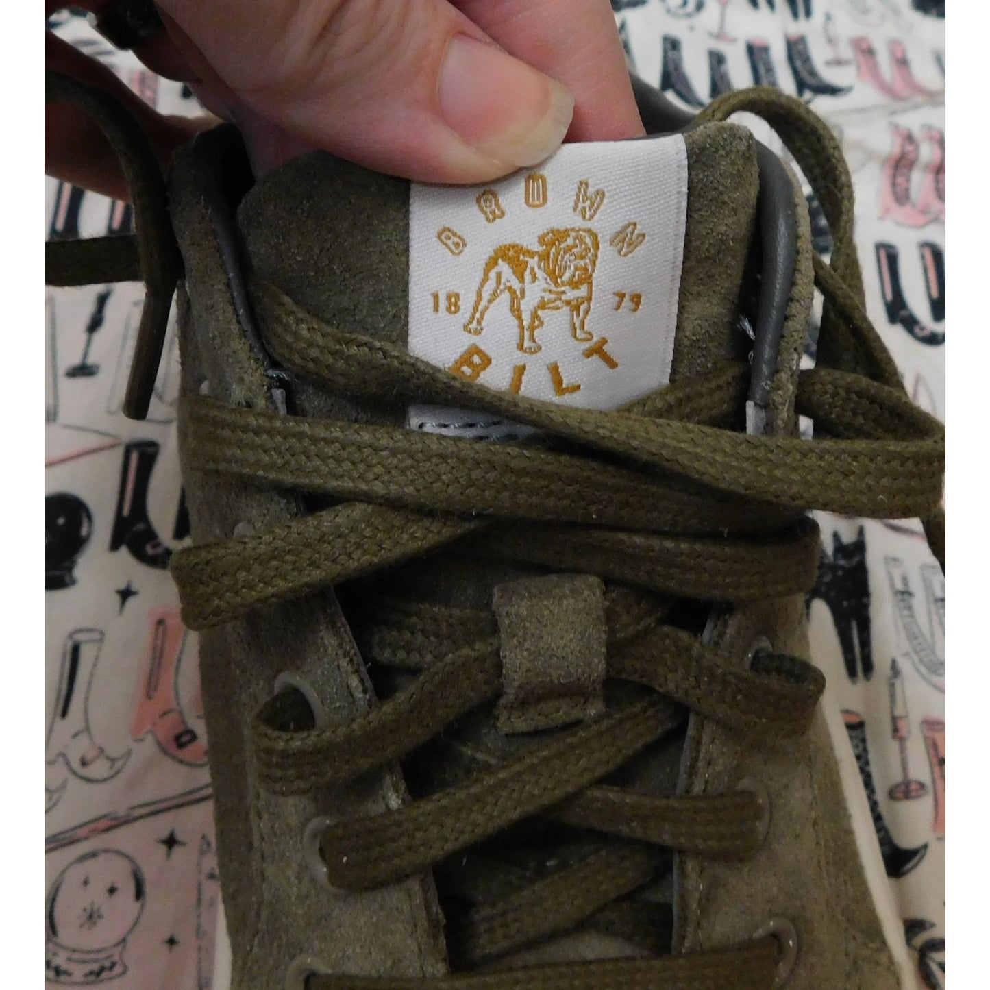 Brown Bilt Flight Form Tan And Brown Sneakers