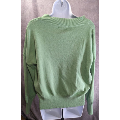 Philosophy Republic Clothing Mint Green Knit V-Neck Sweater XL Womens