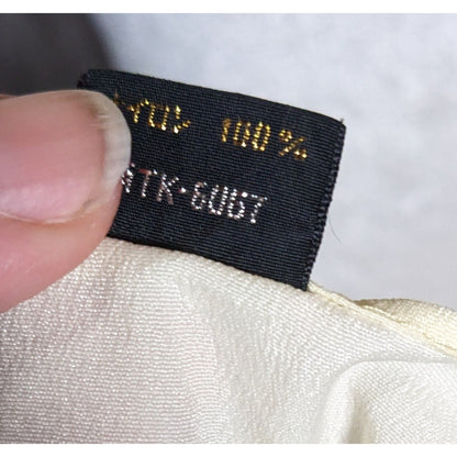 Vintage Japanese Geisha Souvenir Scarf 100% Nylon