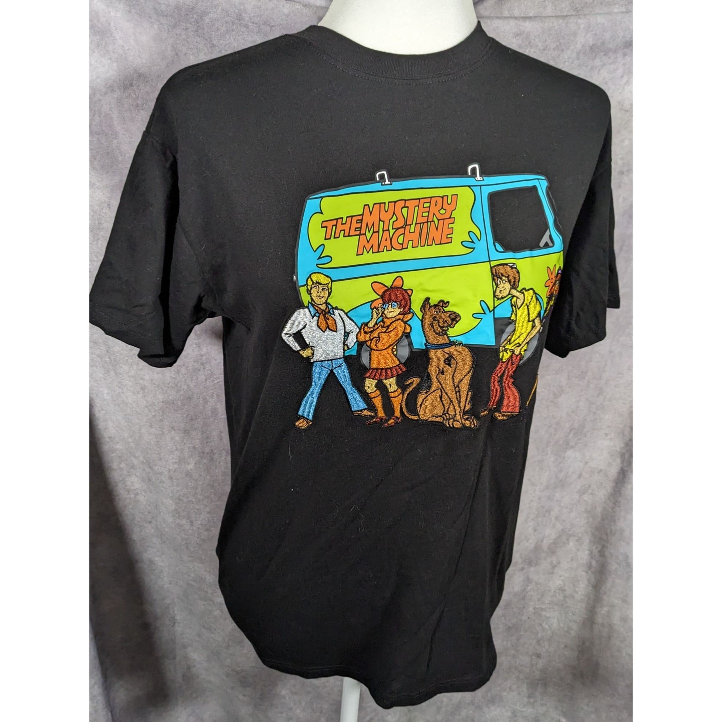 Scooby Doo Retro Embroidered Graphic Tee Size small