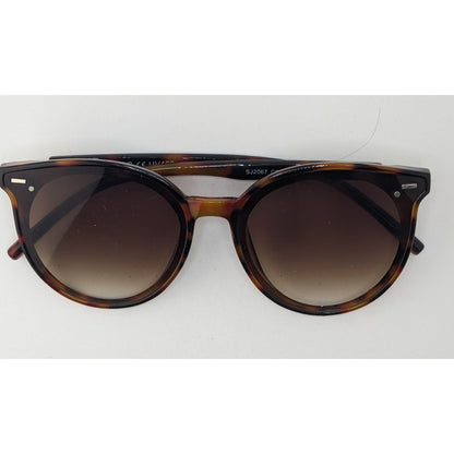 Sojos SJ2067 Tortoiseshell Round Gradient