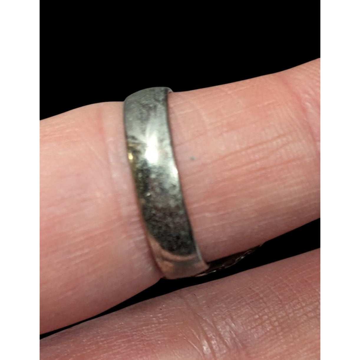 Gothic Sugar Skull Dome Cabochon Adjustable Ring Size 8