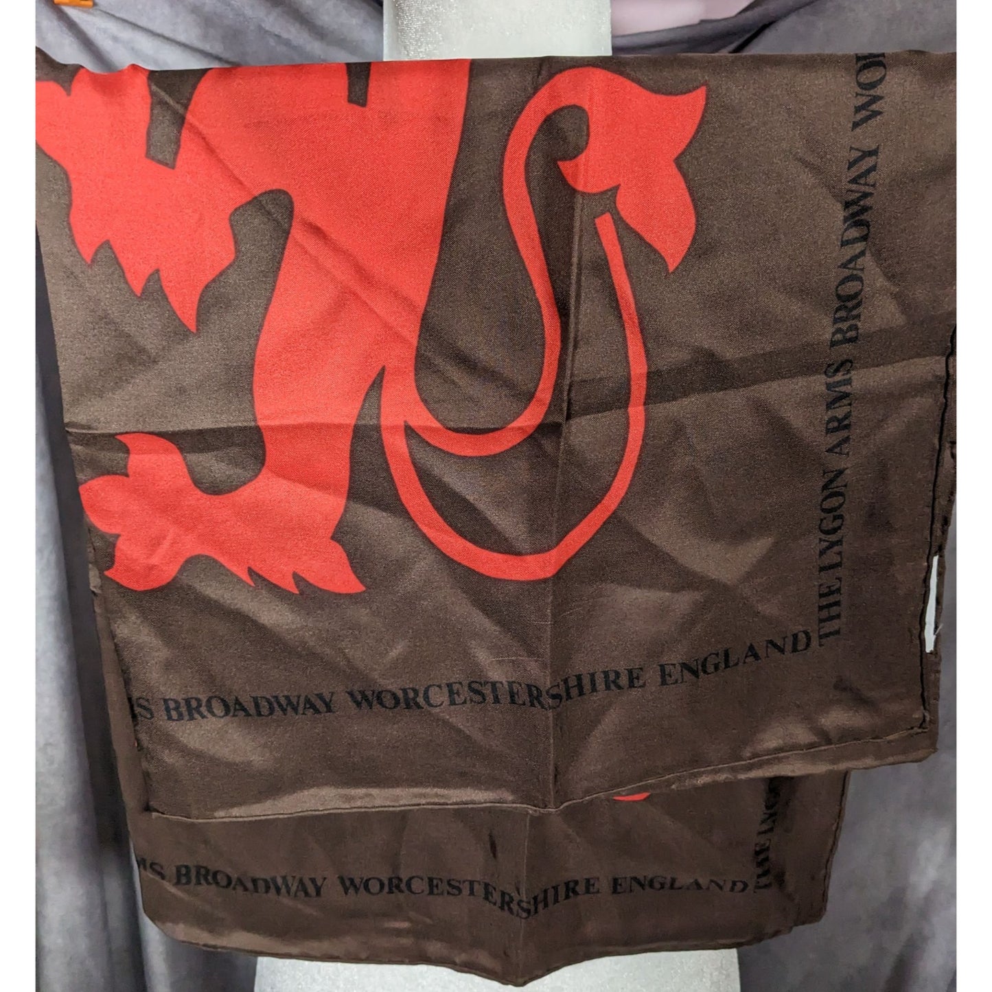 The Lygon Arms Broadway Worcestershire England Souvenir Scarf