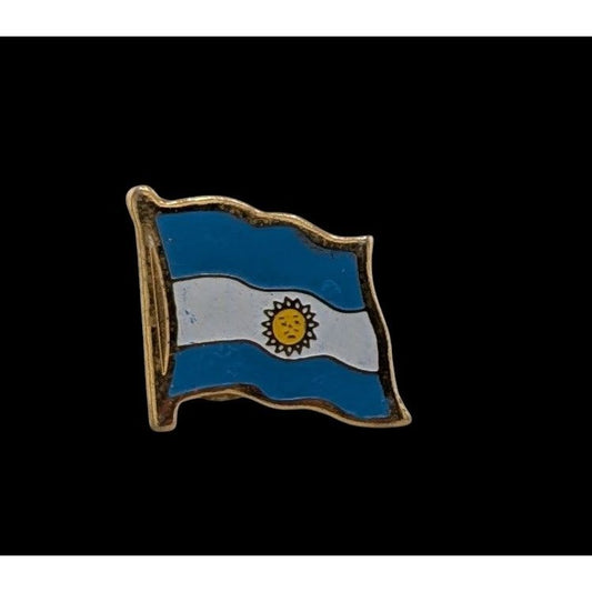 Vintage Argentina Flag Collectible Souvenir Lapel Pin