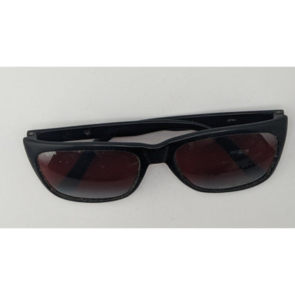 Vintage 80s Suncloud Sunglasses Made in Japan Black Red Geek Nerd Frames