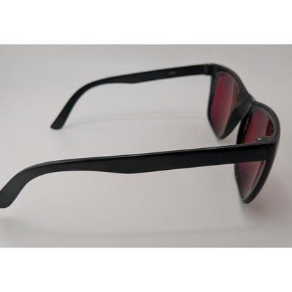 Vintage 80s Suncloud Sunglasses Made in Japan Black Red Geek Nerd Frames