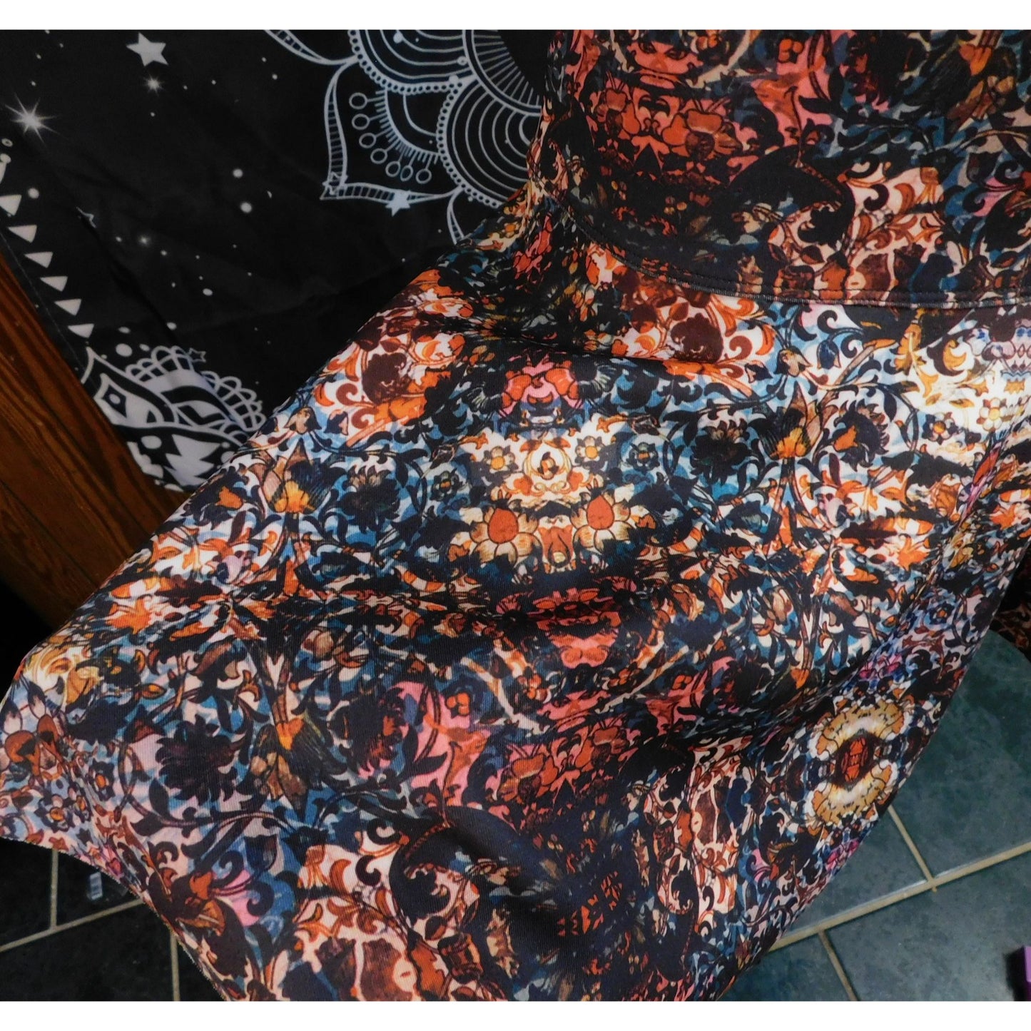 Abercrombie & Fitch Romantic Floral Skater Skirt