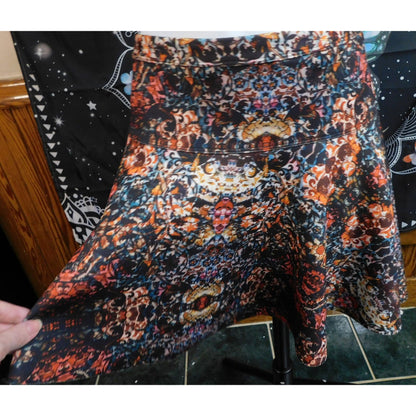 Abercrombie & Fitch Romantic Floral Skater Skirt