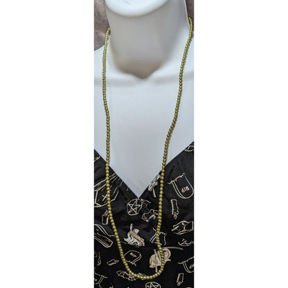 Vintage Gold-Tone Beaded Necklace