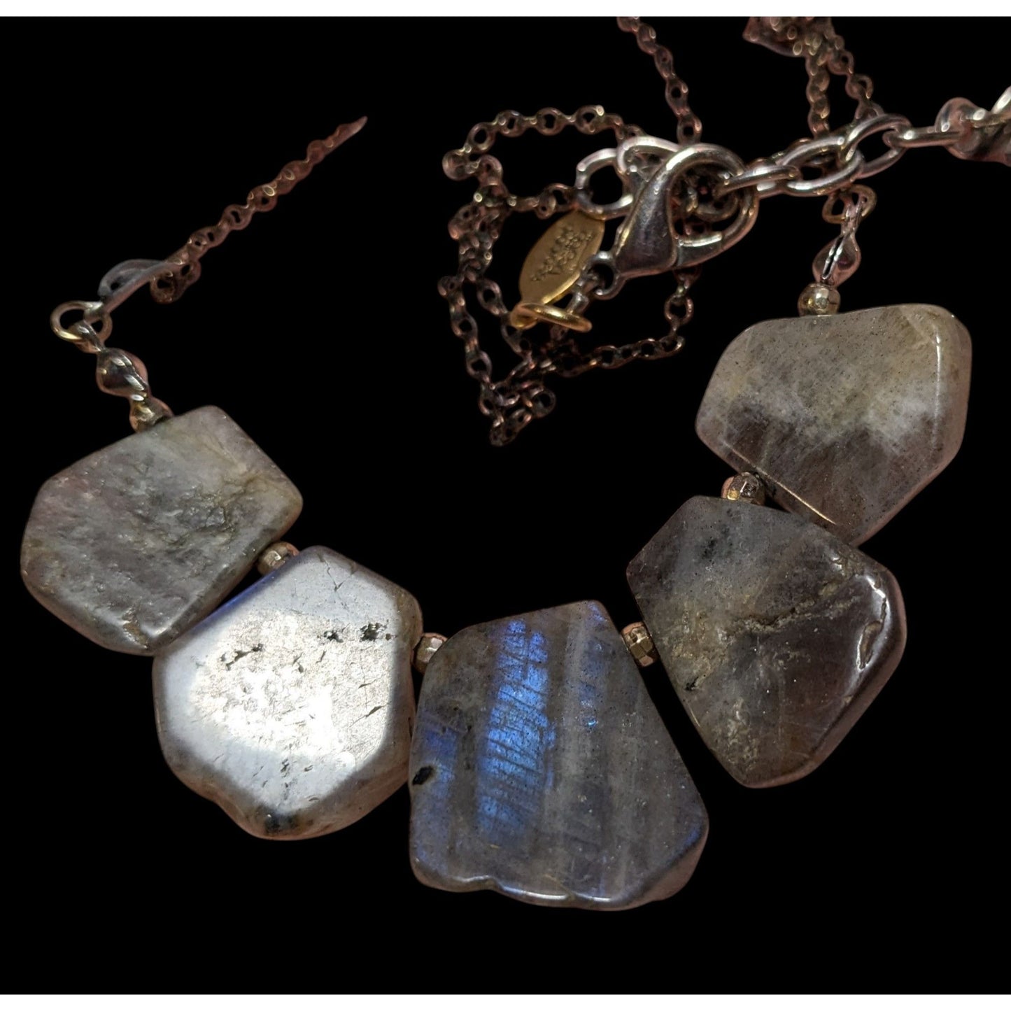 Beacoup Designs Labradorite Stone Necklace