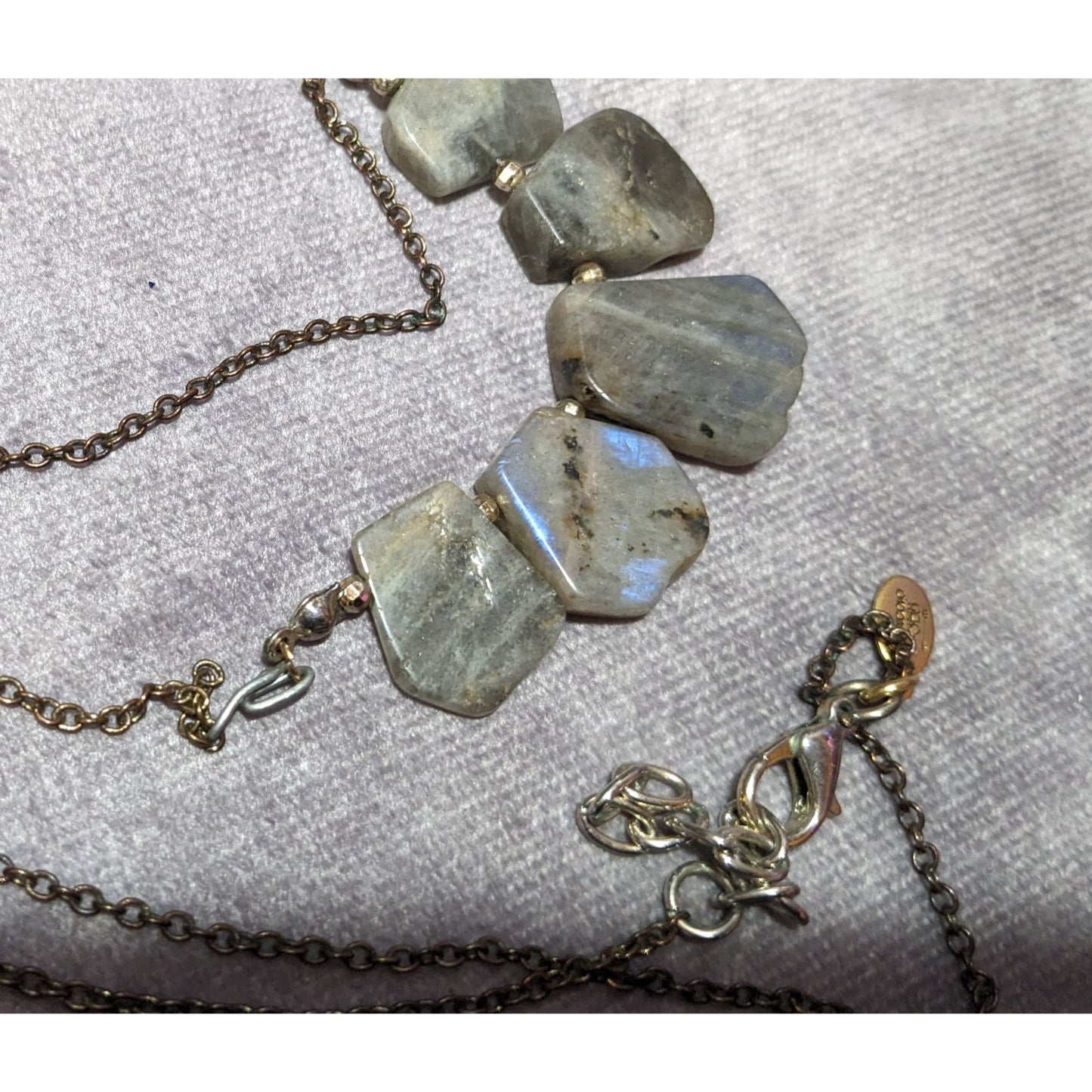 Beacoup Designs Labradorite Stone Necklace