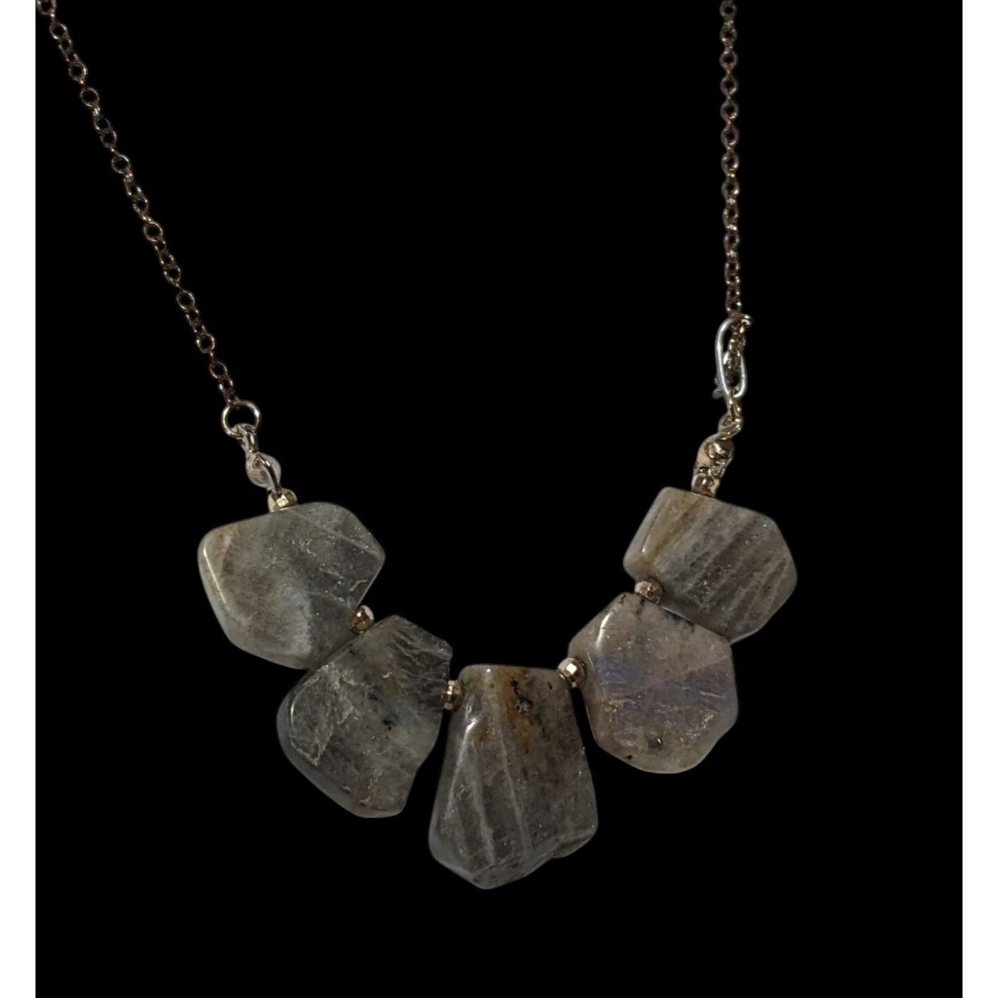 Beacoup Designs Labradorite Stone Necklace