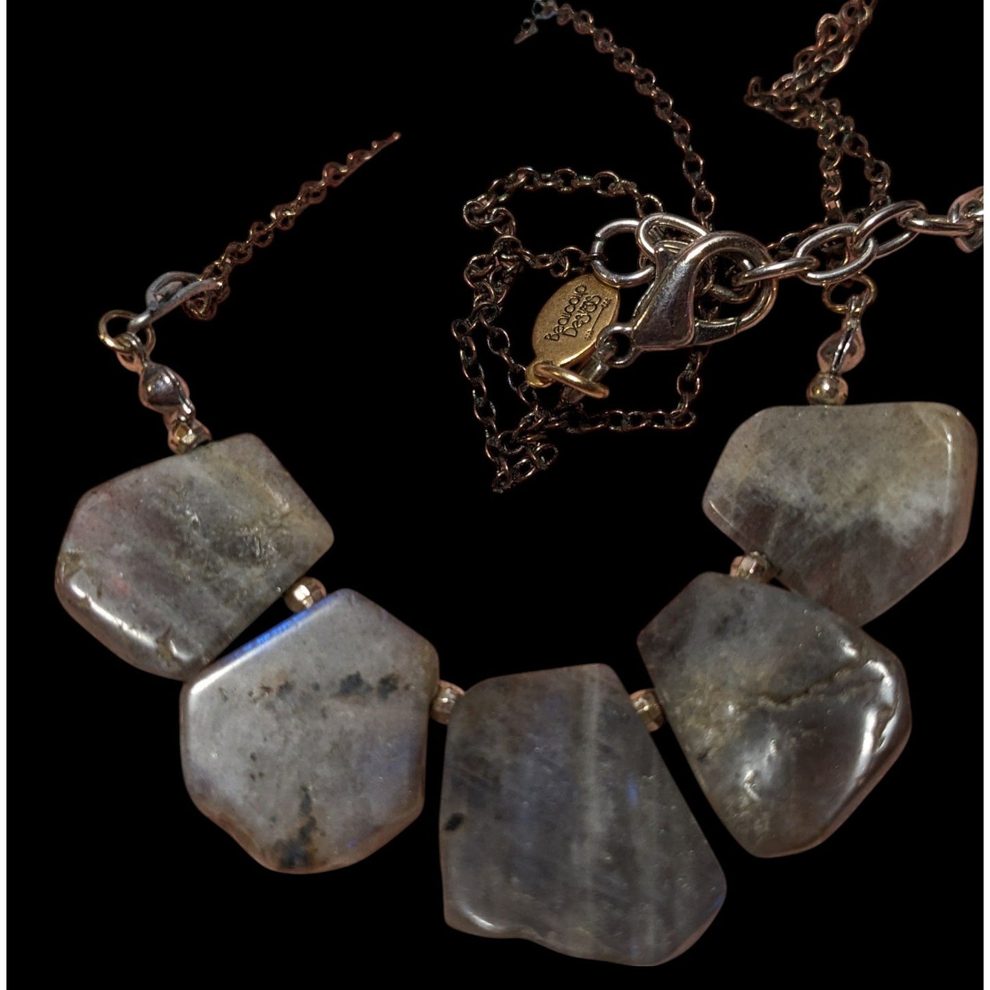 Beacoup Designs Labradorite Stone Necklace