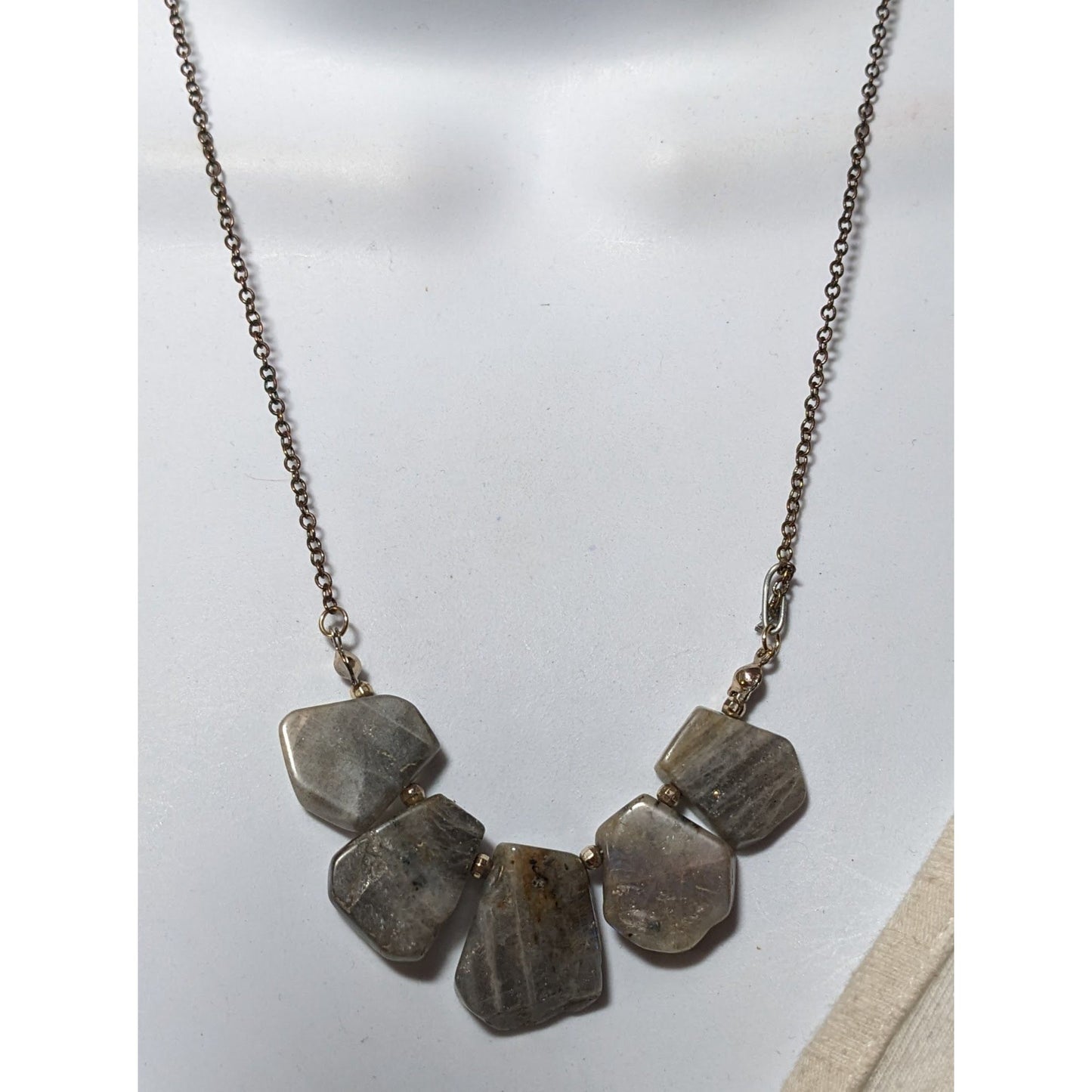 Beacoup Designs Labradorite Stone Necklace