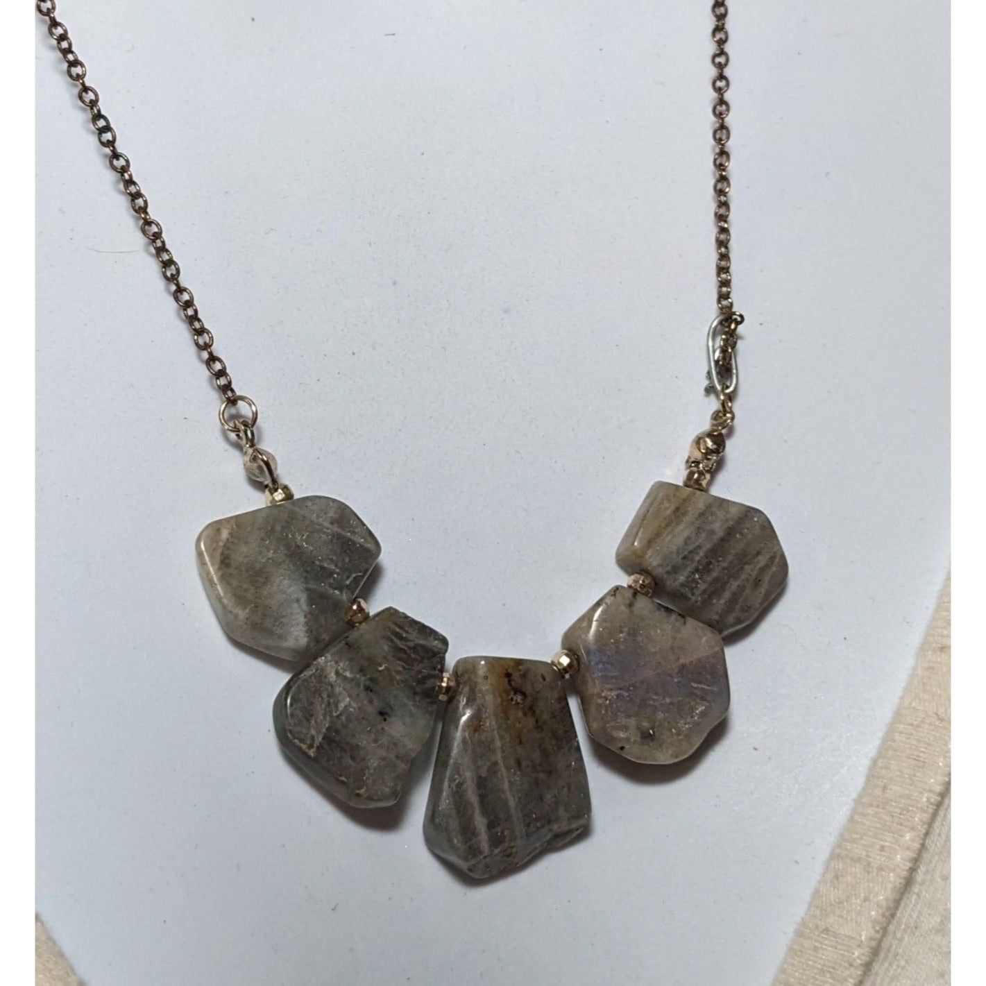 Beacoup Designs Labradorite Stone Necklace