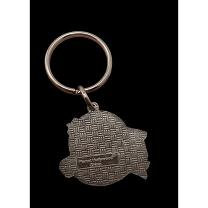 Planet Hollywood Orlando Keychain Blue Red Souvenir Collectible Travel Memorabilia