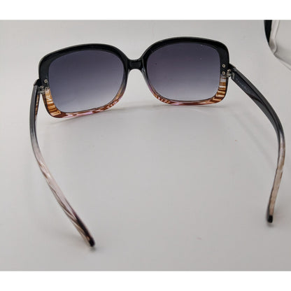 Tahari Black & Brown Gradient Sunglasses TH124