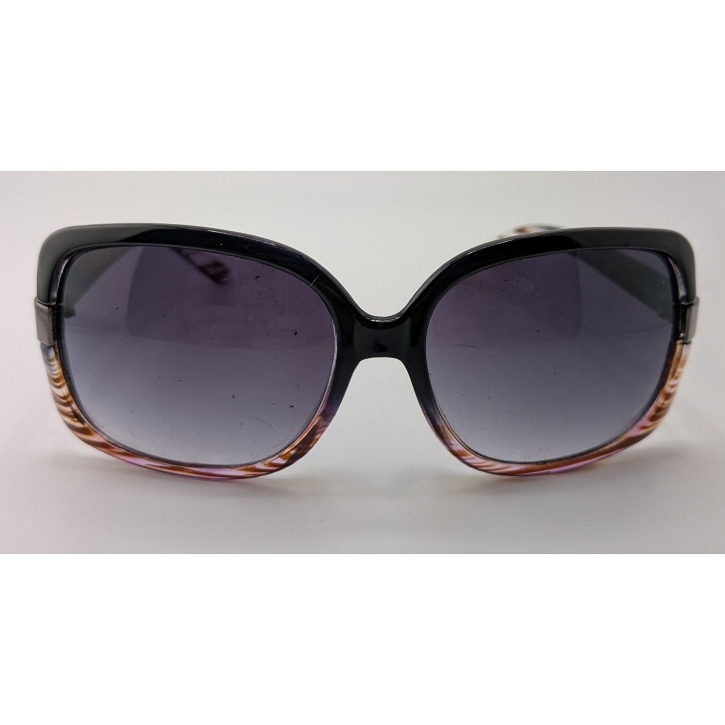 Tahari Black & Brown Gradient Sunglasses TH124