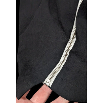 Insight Gothic Black And White Asymmetrical Knee Length Skirt Size 6