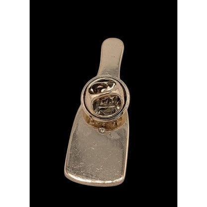 Loft Rose Wine Bottle Pink Enamel Lapel Pin