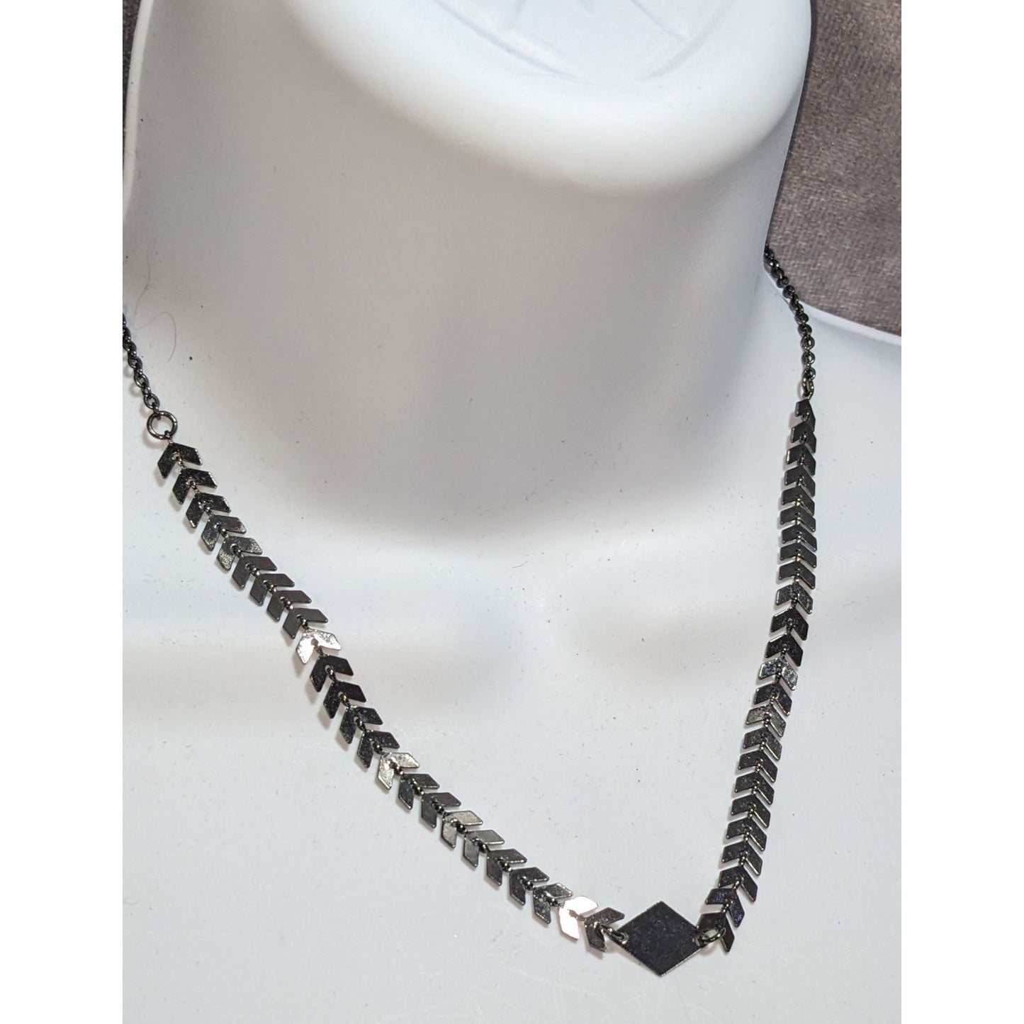 Charming Charlie Chevron Statement Necklace