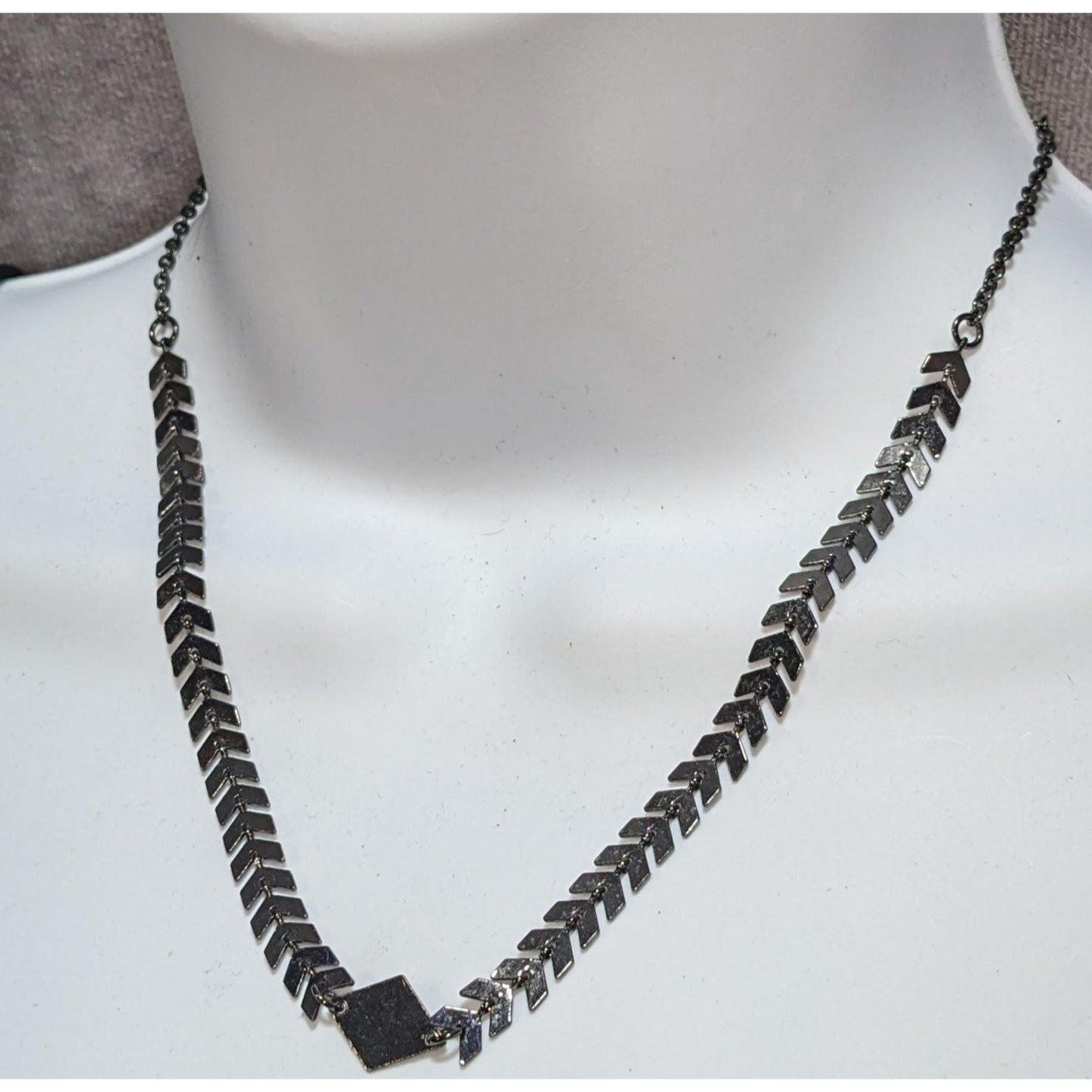 Charming Charlie Chevron Statement Necklace