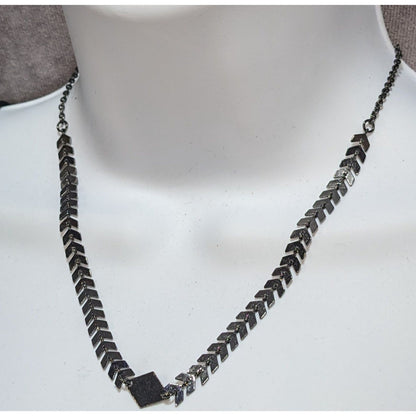 Charming Charlie Chevron Statement Necklace