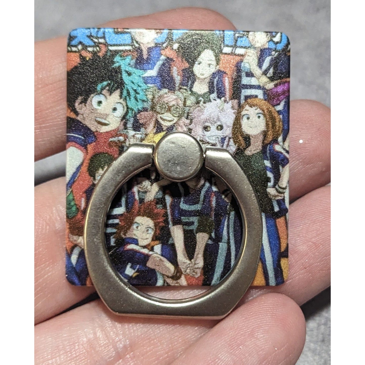 Anime Y2K My Hero Academia Character Phone Grip Ring Holder