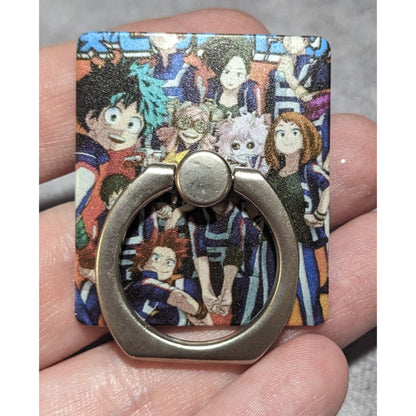 Anime Y2K My Hero Academia Character Phone Grip Ring Holder