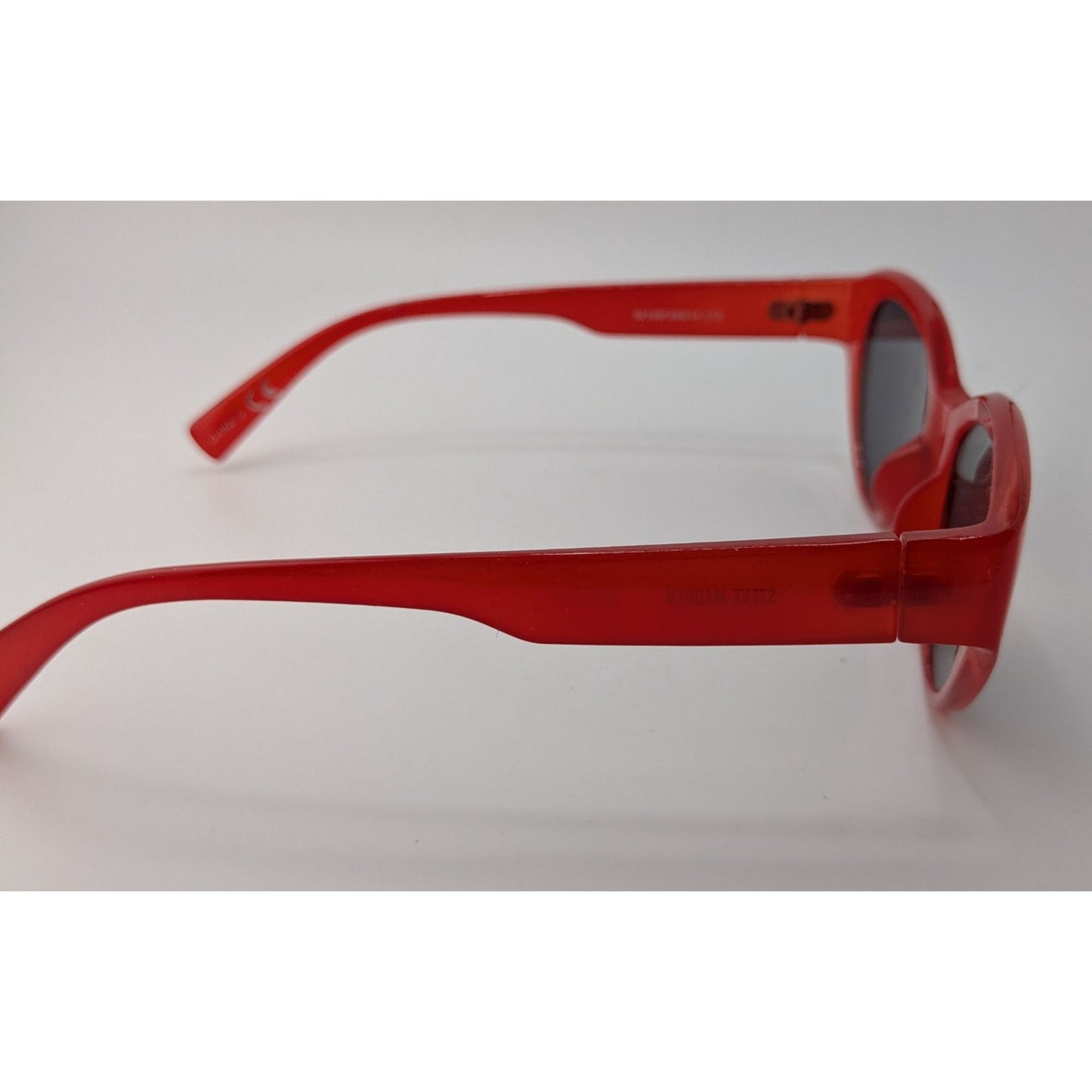 Steve Madden Retro Red Cat-Eye Sunglasses