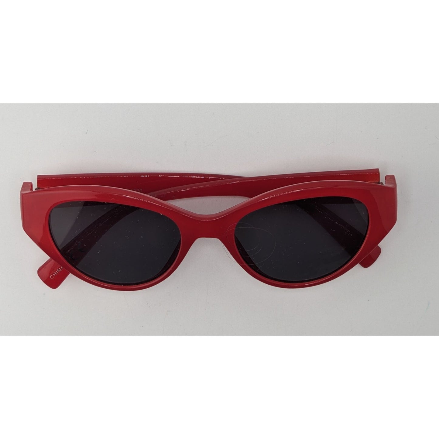 Steve Madden Retro Red Cat-Eye Sunglasses
