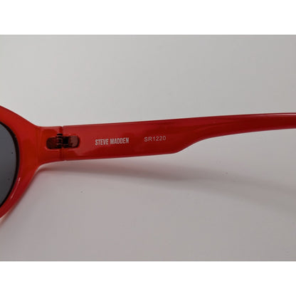 Steve Madden Retro Red Cat-Eye Sunglasses