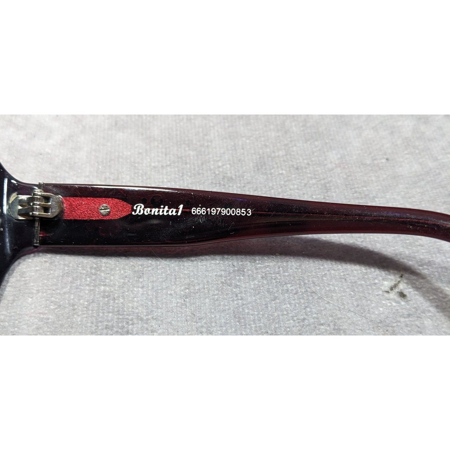 Solvari Bonita1 Purple Floral Rhinestone Retro Sunglasses