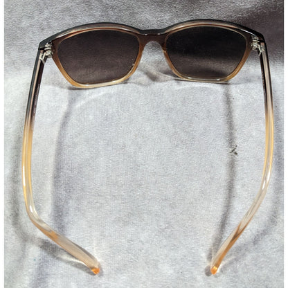 Esprit Brown Fade Retro Square Casual Sunglasses