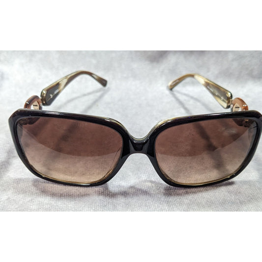 XOXO Retro Y2K Style Brown And Gold Sunglasses Model X2325