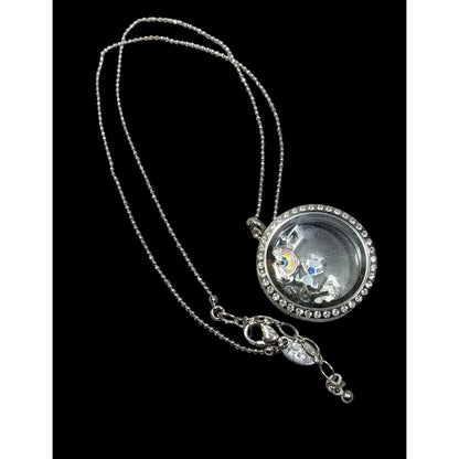 Origami Owl Daughter Dance Floating Locket Charm Necklace