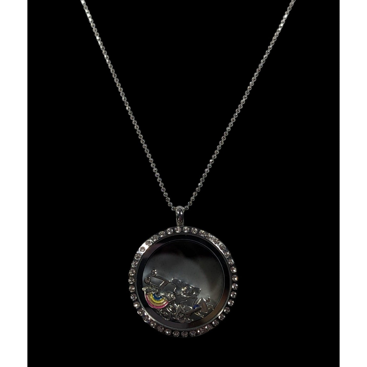 Origami Owl Daughter Dance Floating Locket Charm Necklace